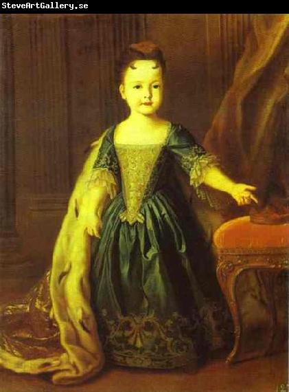 Louis Caravaque Portrait of Natalia Romanov